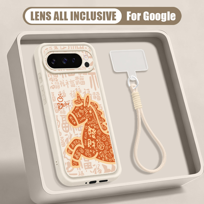 Cute Foal Print Wrist Strap La - Phone Cases Pixel 10 recensione e prezzo