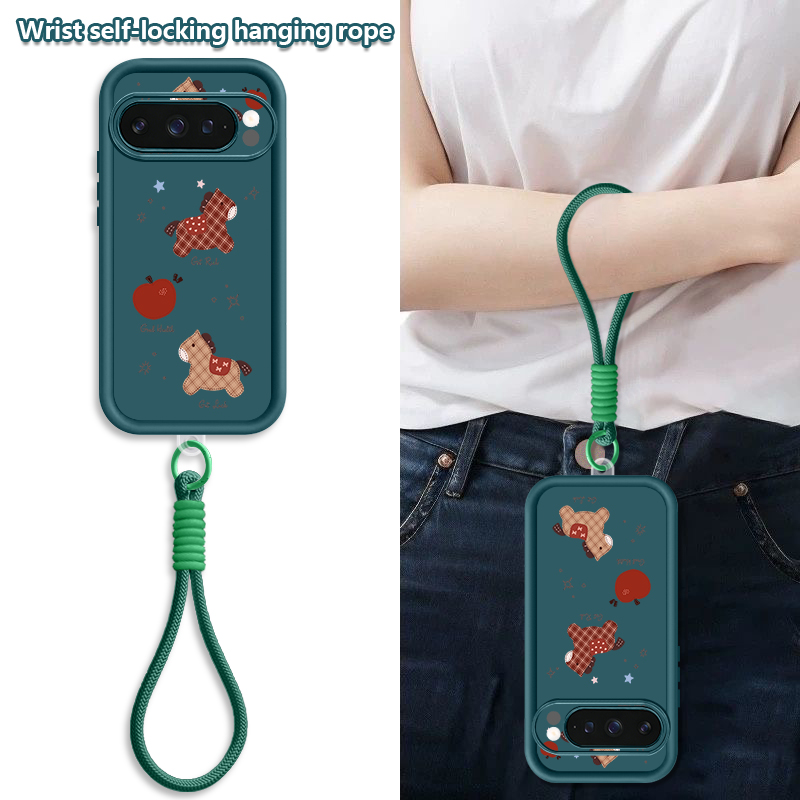 Cute Foal Print Wrist Strap La - Phone Cases Pixel 10 recensione e prezzo