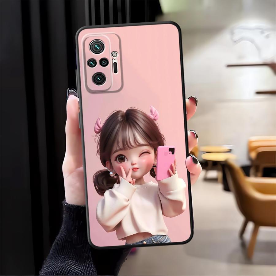 Cartoon Girl Pattern Funda Pho - Phone Cases For Girls recensione e prezzo