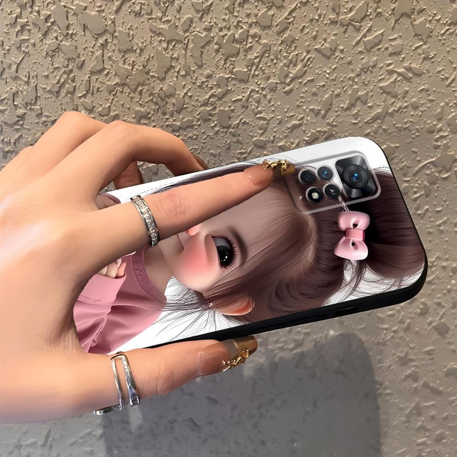 Cartoon Girl Pattern Funda Pho - Phone Cases For Girls recensione e prezzo