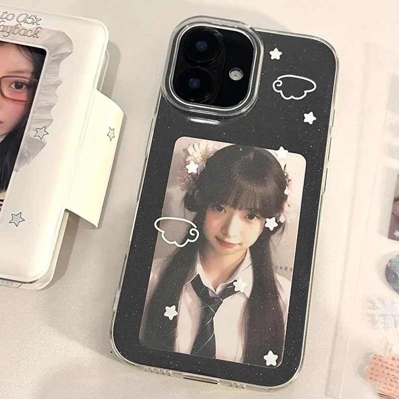 Korean INS Cute White Star Win - Phone Cases Transparent recensione e prezzo