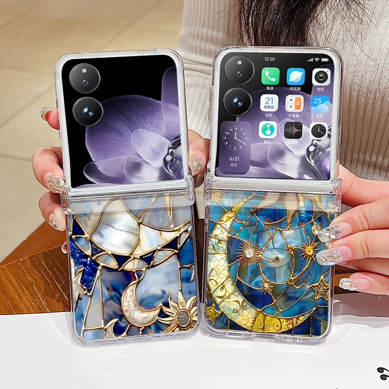 Retro Moon Star Pattern Phone  - Phone Cases For Samsung recensione e prezzo