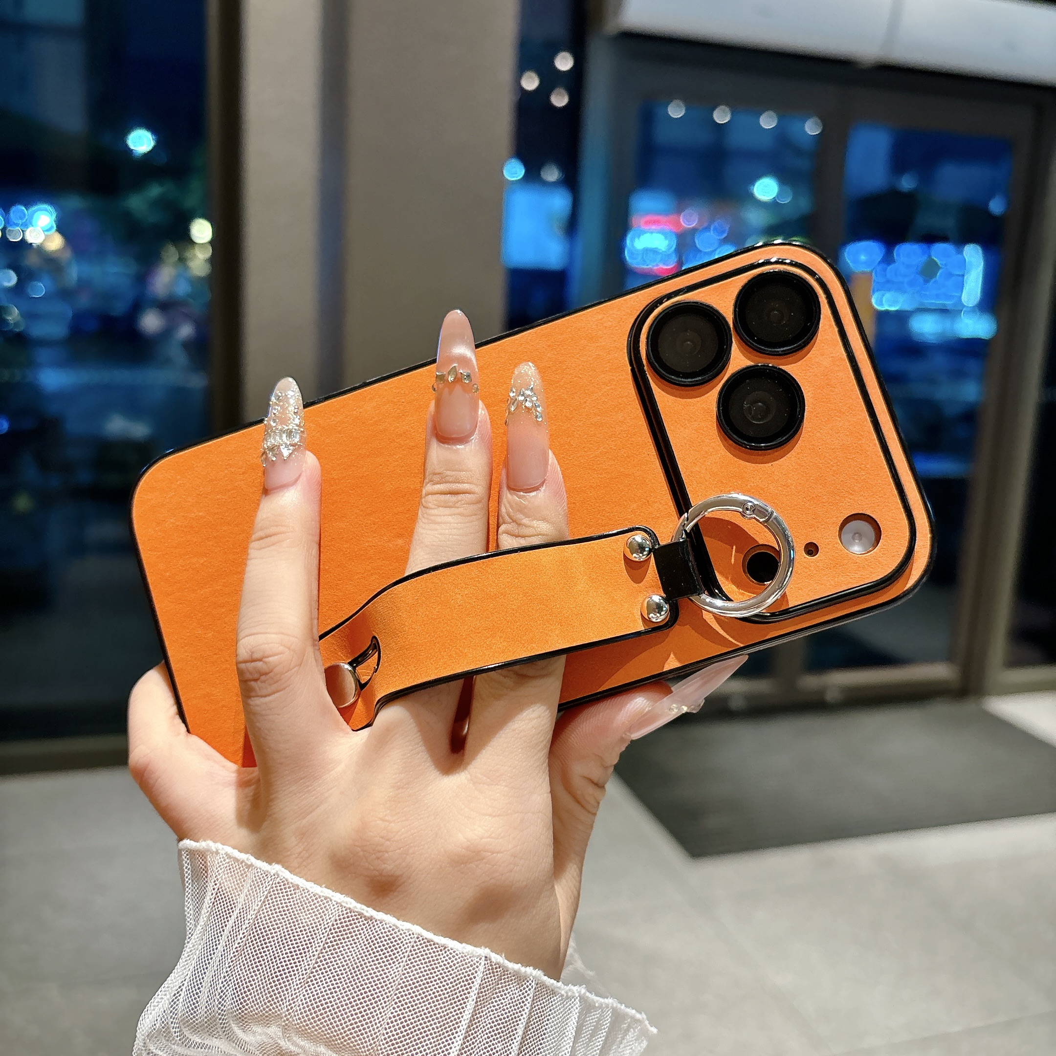 Suede Leather Wrist Strap Hold - Phone Cases Leather recensione e prezzo