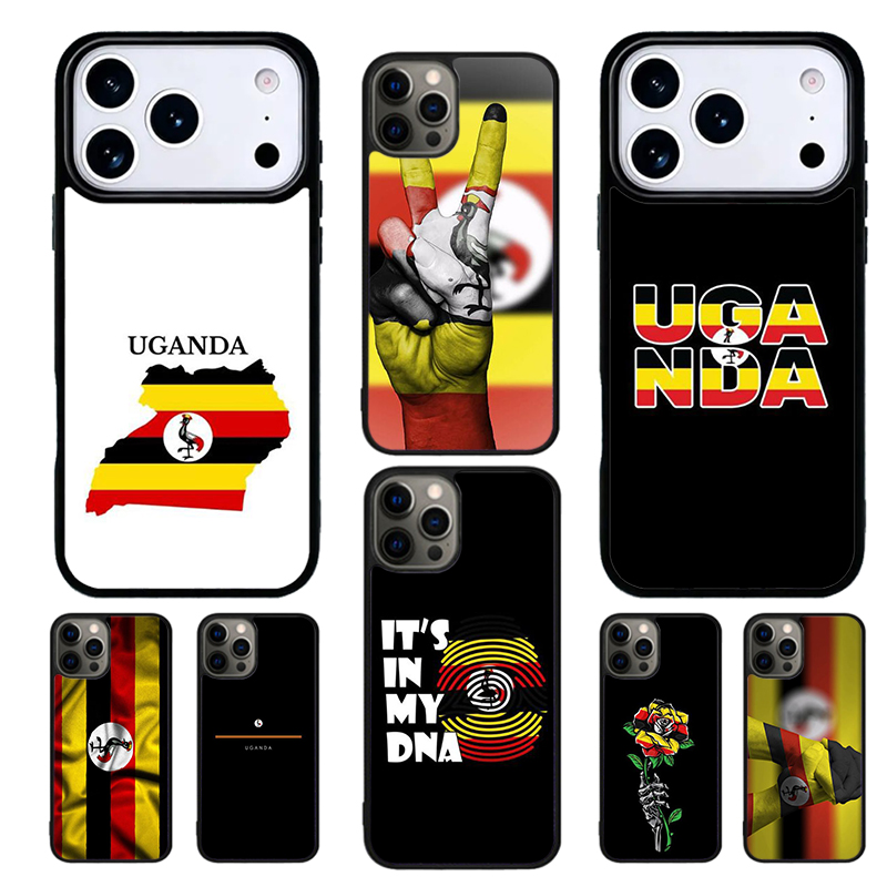 Uganda Flag Pattern Phone Case - Phone Cases Uganda recensione e prezzo