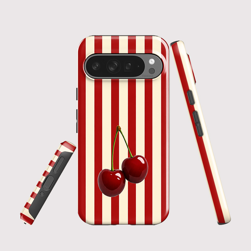 Fcicicase Cherry Stripe Patter - Phone Cases Pixel 10 recensione e prezzo