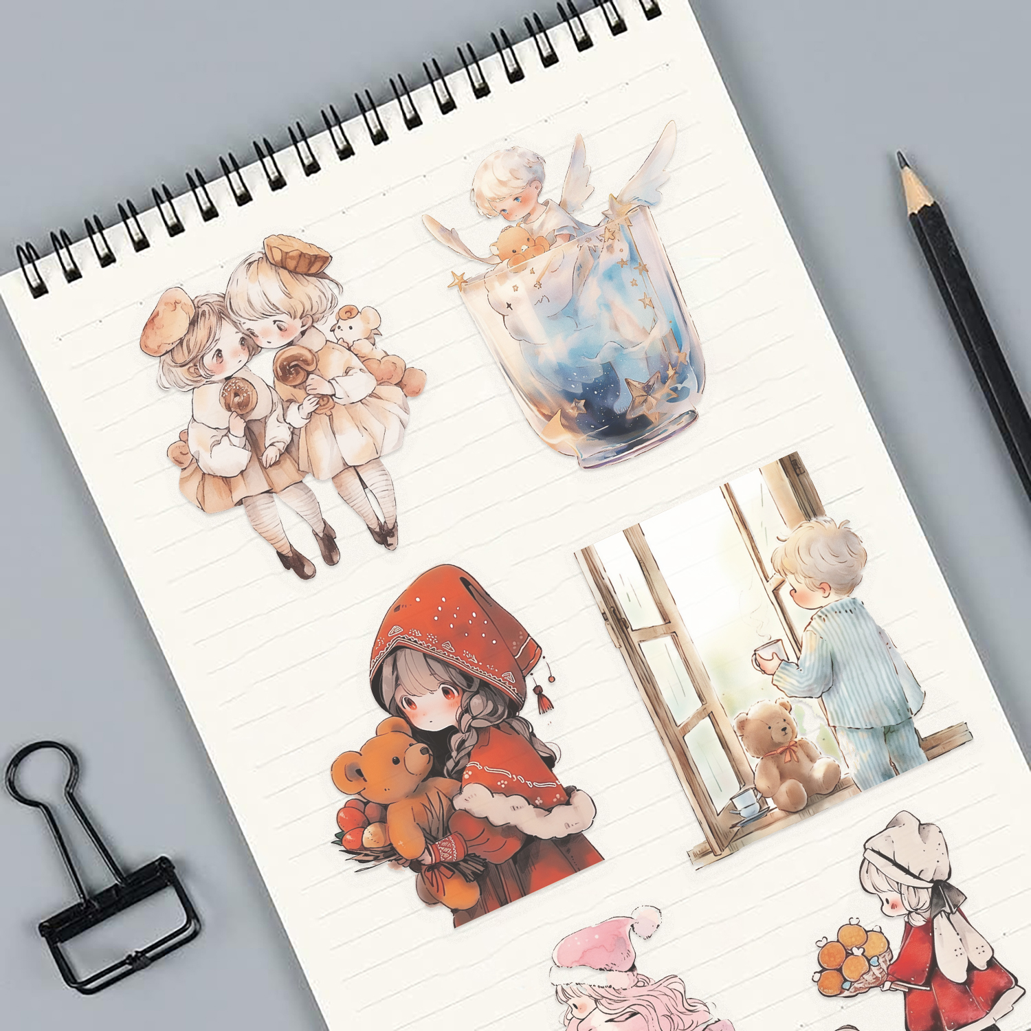 50/100pcs Cartoon Retro Waterc - Phone Cases Wholesale recensione e prezzo