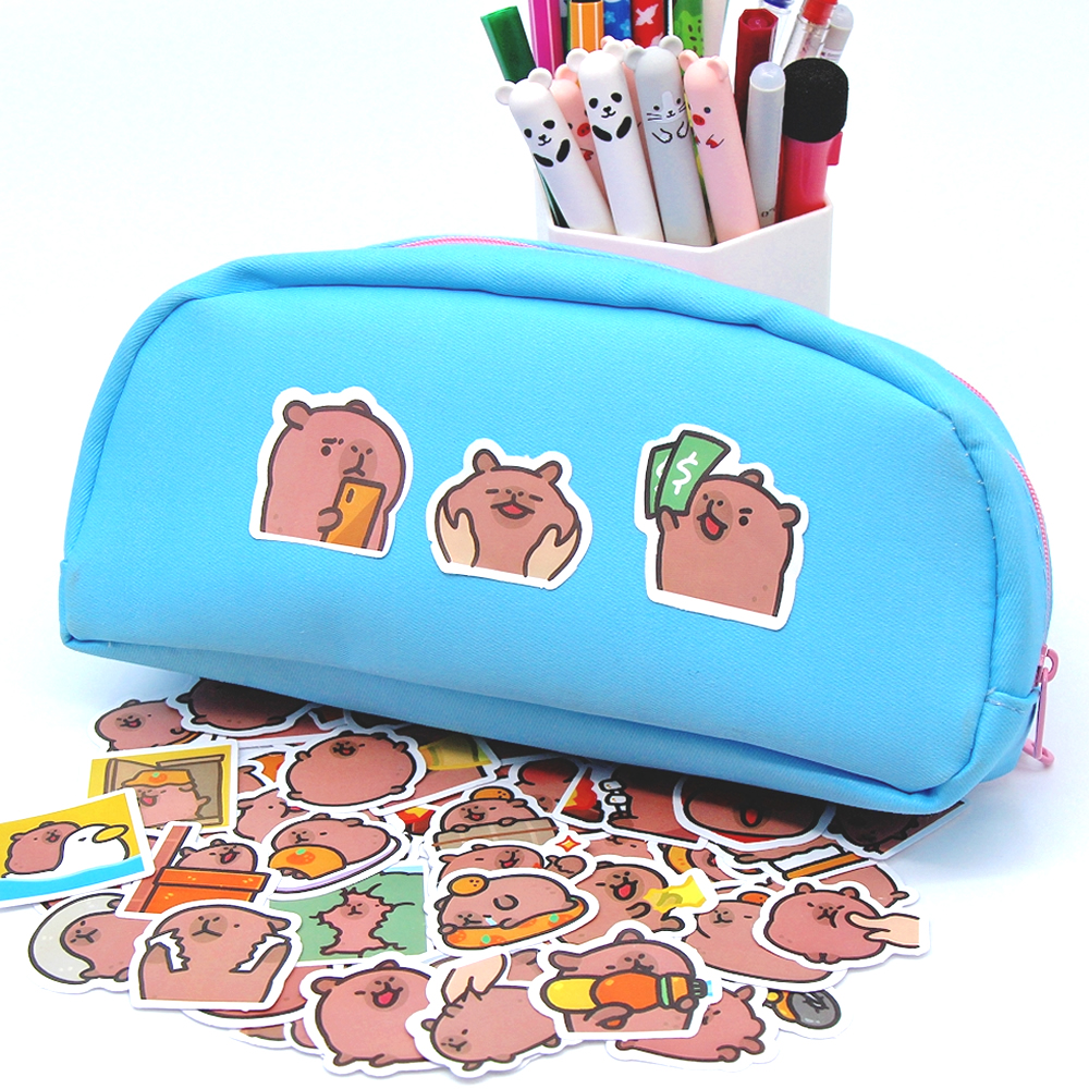 10/50/100Pcs Cute Cartoon Capy - Phone Cases Wholesale recensione e prezzo