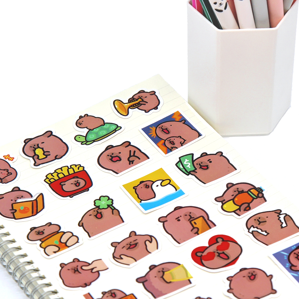 10/50/100Pcs Cute Cartoon Capy - Phone Cases Wholesale recensione e prezzo
