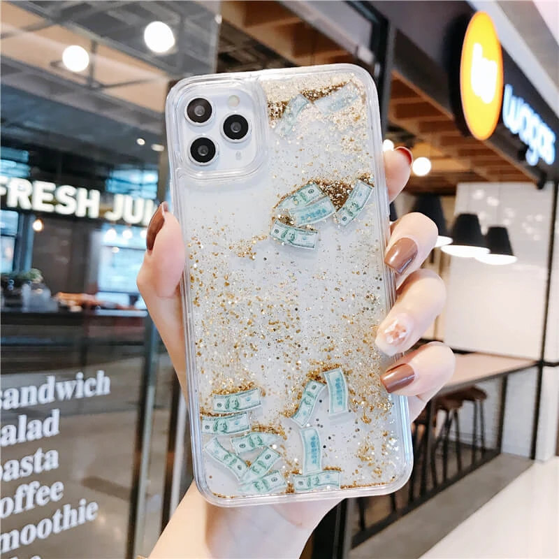 Dollar Quicksand Cover for iPh - Phone Cases Ysl recensione e prezzo