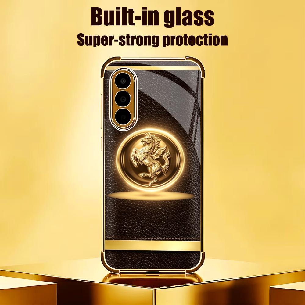 High-end Brown gold horse phon - Phone Cases Quad Lock recensione e prezzo