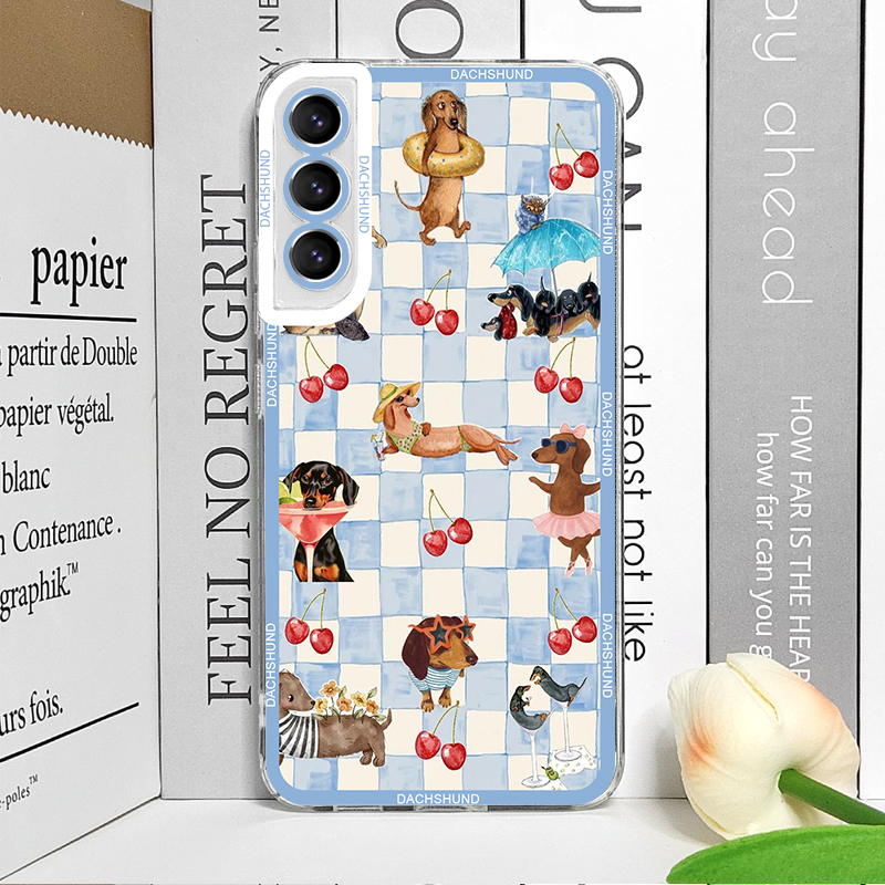 Cute Sausage Dog Phone Case fo - Phone Cases For Samsung S22 recensione e prezzo