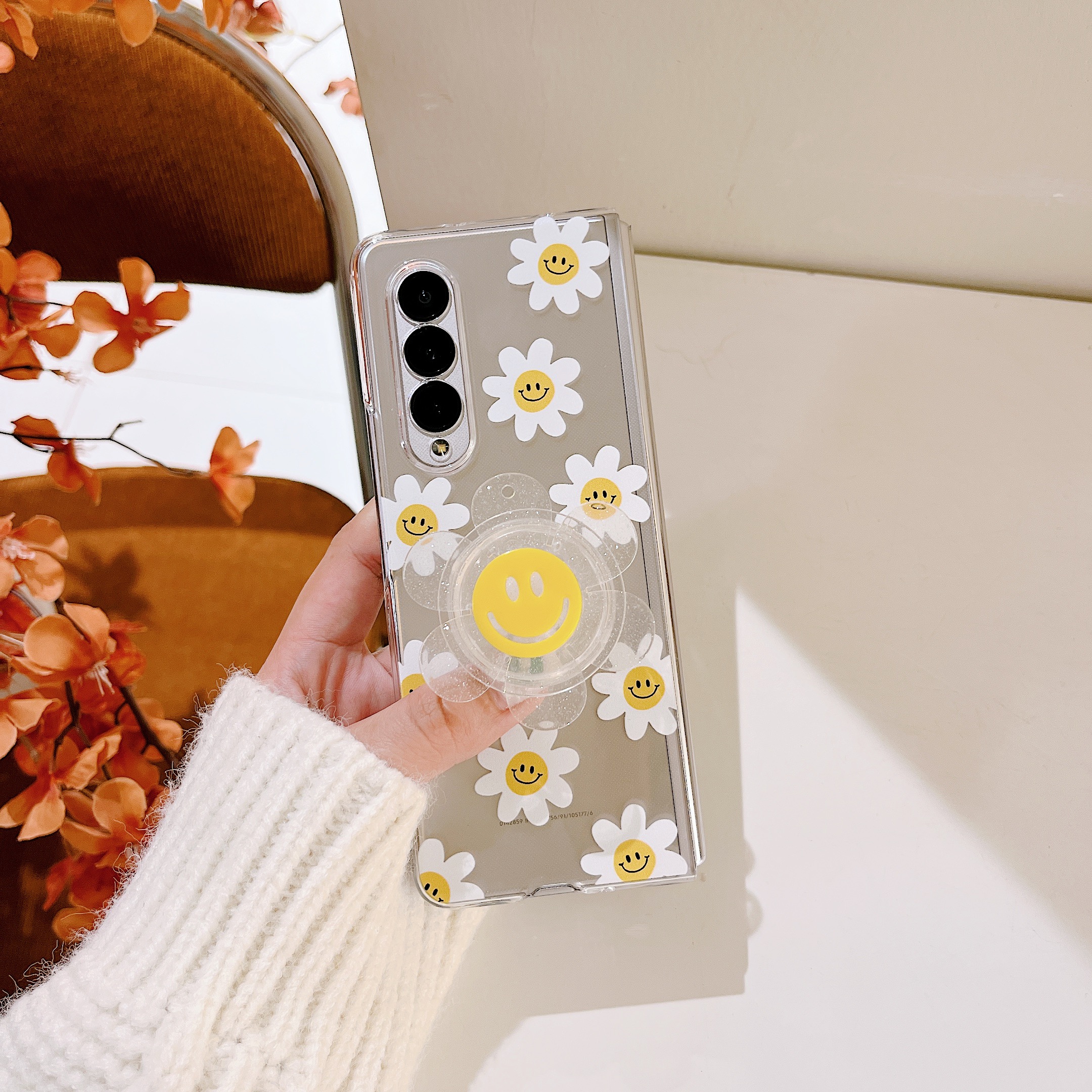 Cute Smile Sunflower HolderPho - Phone Cases Ysl recensione e prezzo