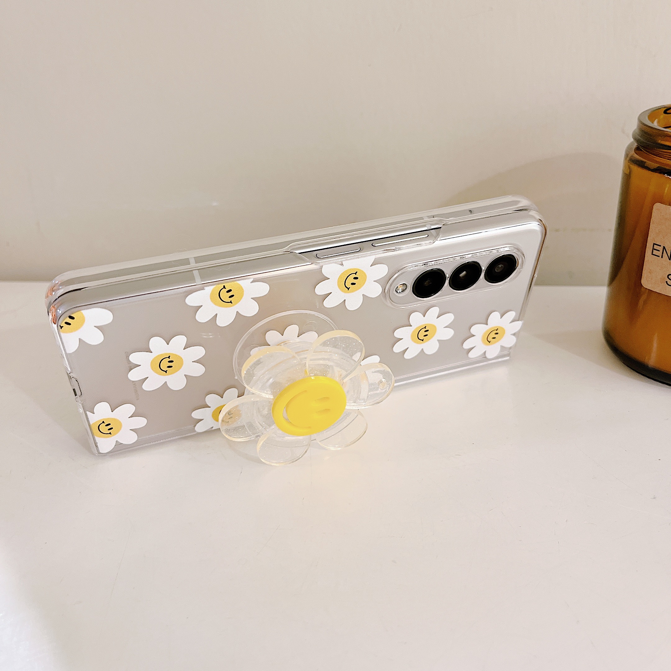Cute Smile Sunflower HolderPho - Phone Cases Ysl recensione e prezzo