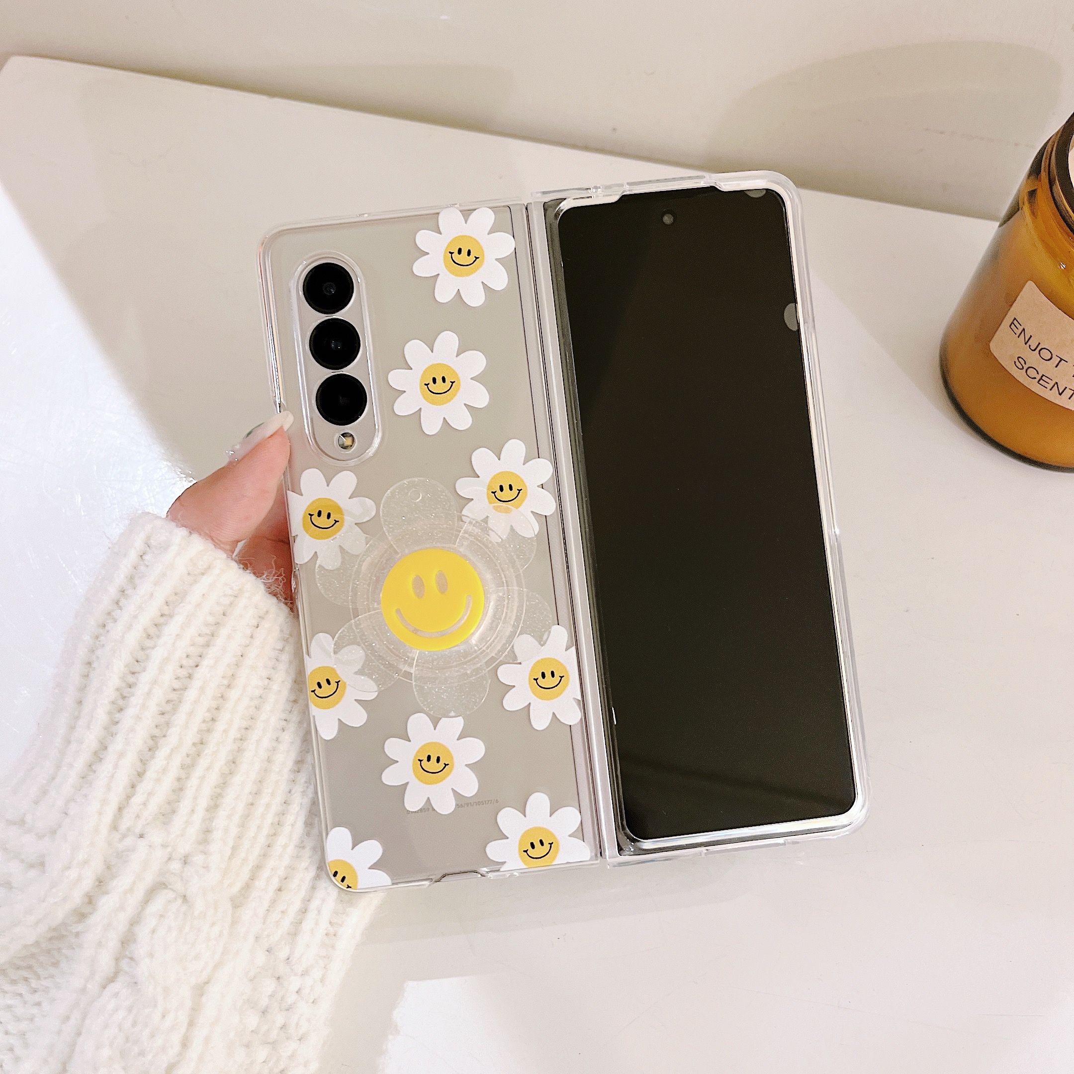 Cute Smile Sunflower HolderPho - Phone Cases Ysl recensione e prezzo