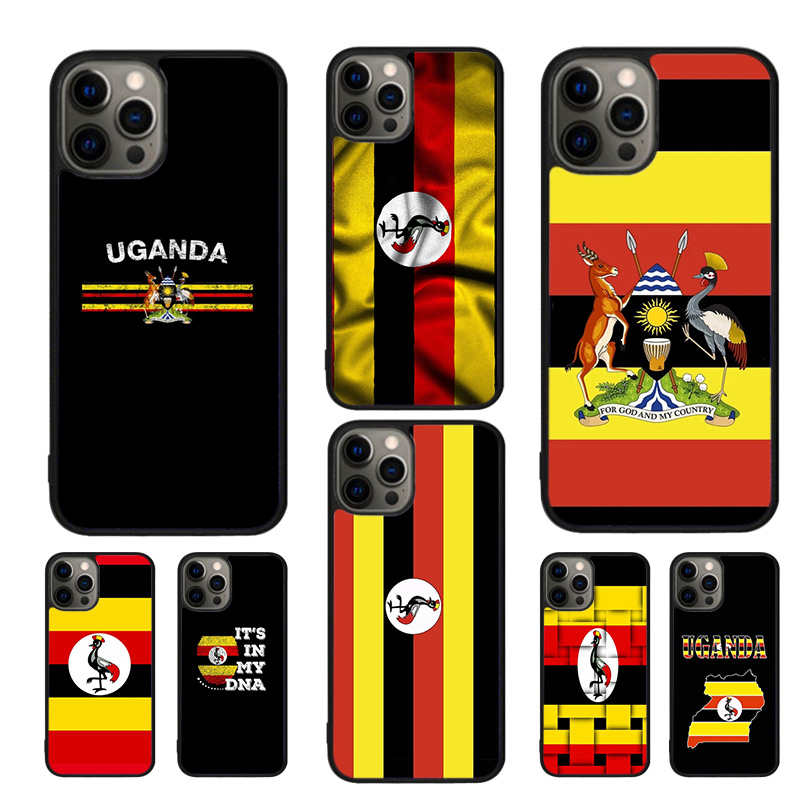 Uganda Flag Coat Of Arms Phone - Phone Cases Uganda recensione e prezzo