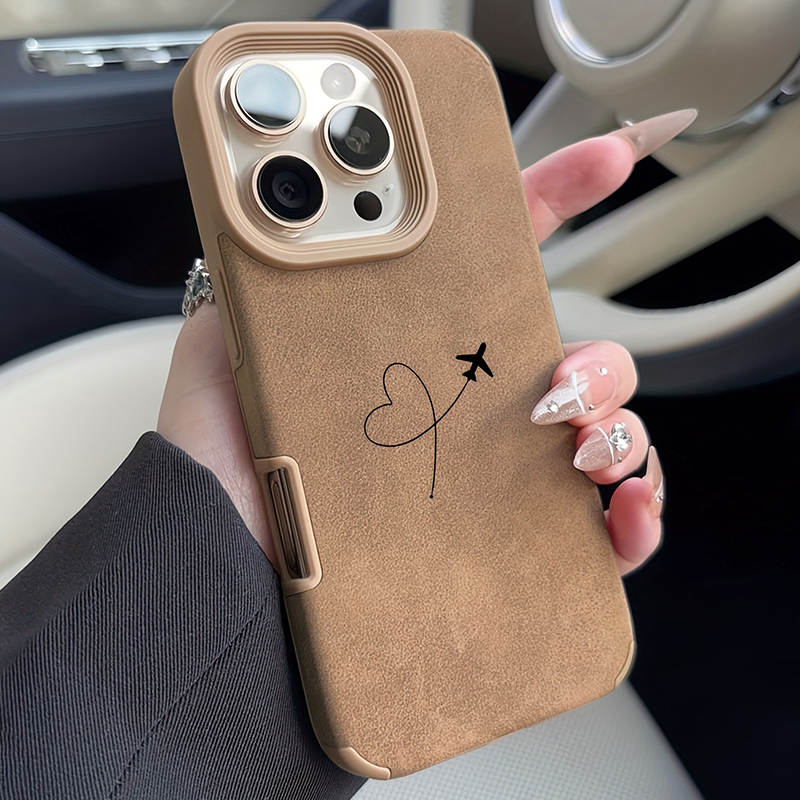 Airplane Route Love Heart Desi - Phone Cases Leather recensione e prezzo