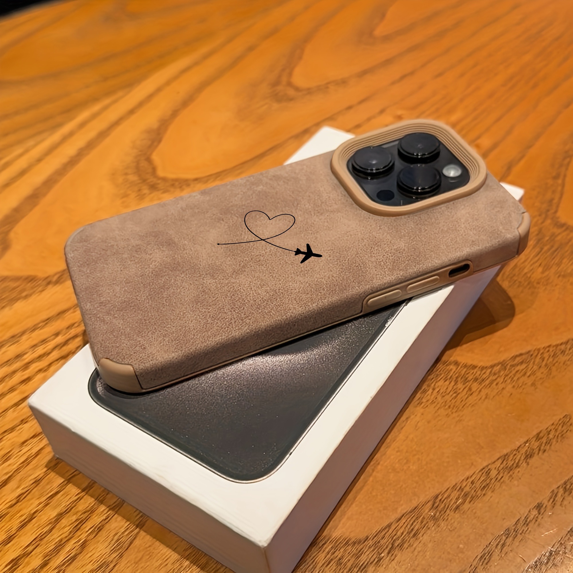 Airplane Route Love Heart Desi - Phone Cases Leather recensione e prezzo