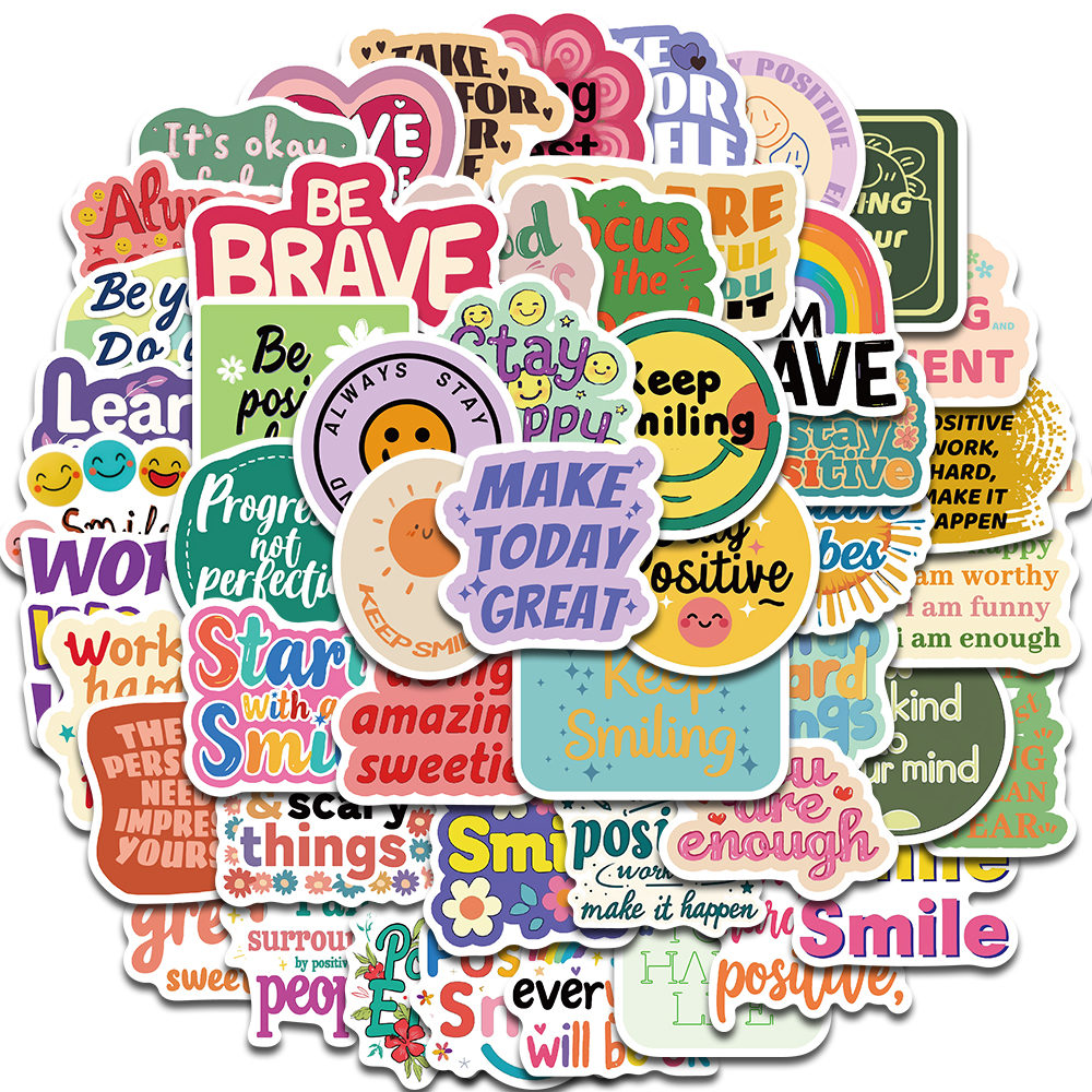 50Pcs Positive Affirmation Kaw - Phone Cases Wholesale recensione e prezzo
