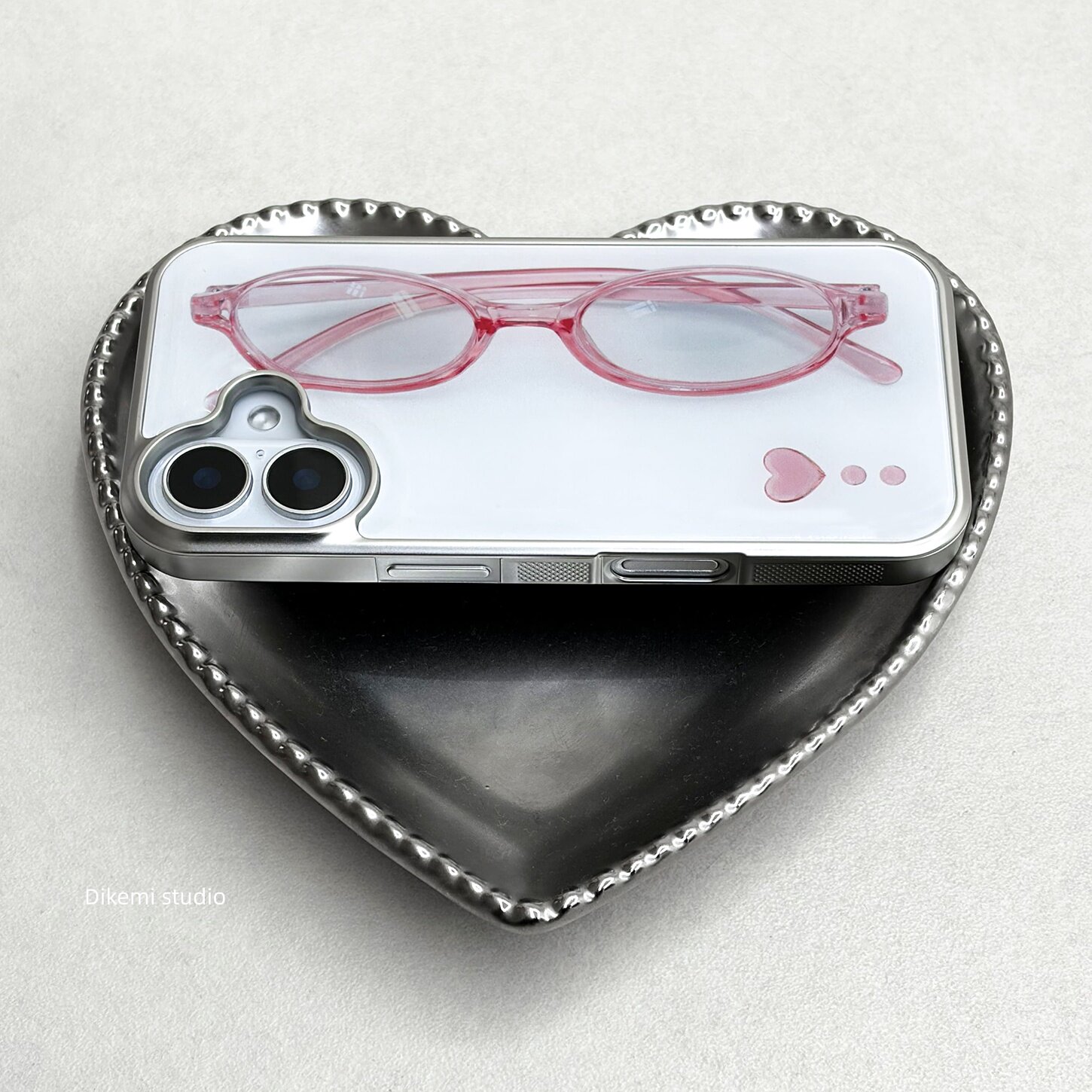 Korean ins Girl Heart Pink Gla - Phone Cases For Girls recensione e prezzo