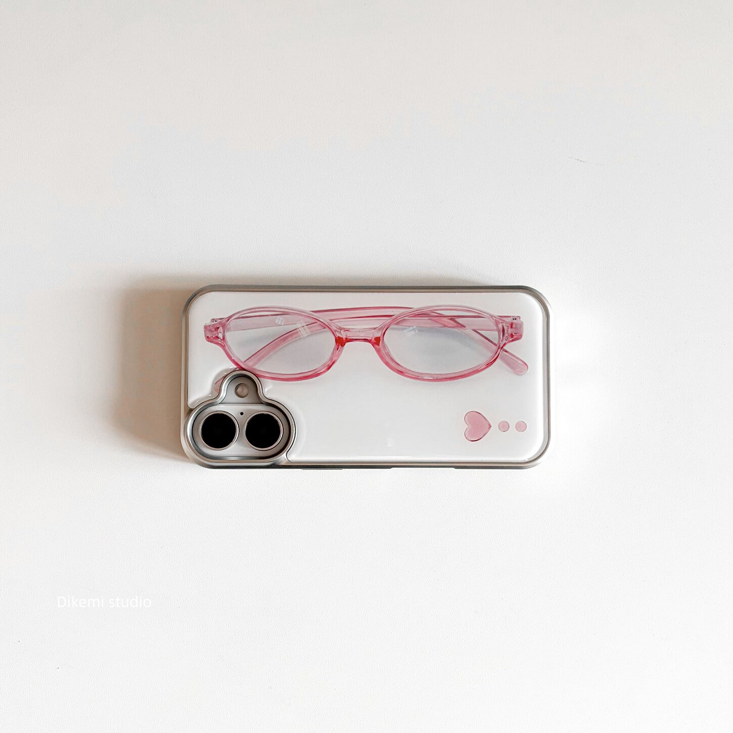 Korean ins Girl Heart Pink Gla - Phone Cases For Girls recensione e prezzo