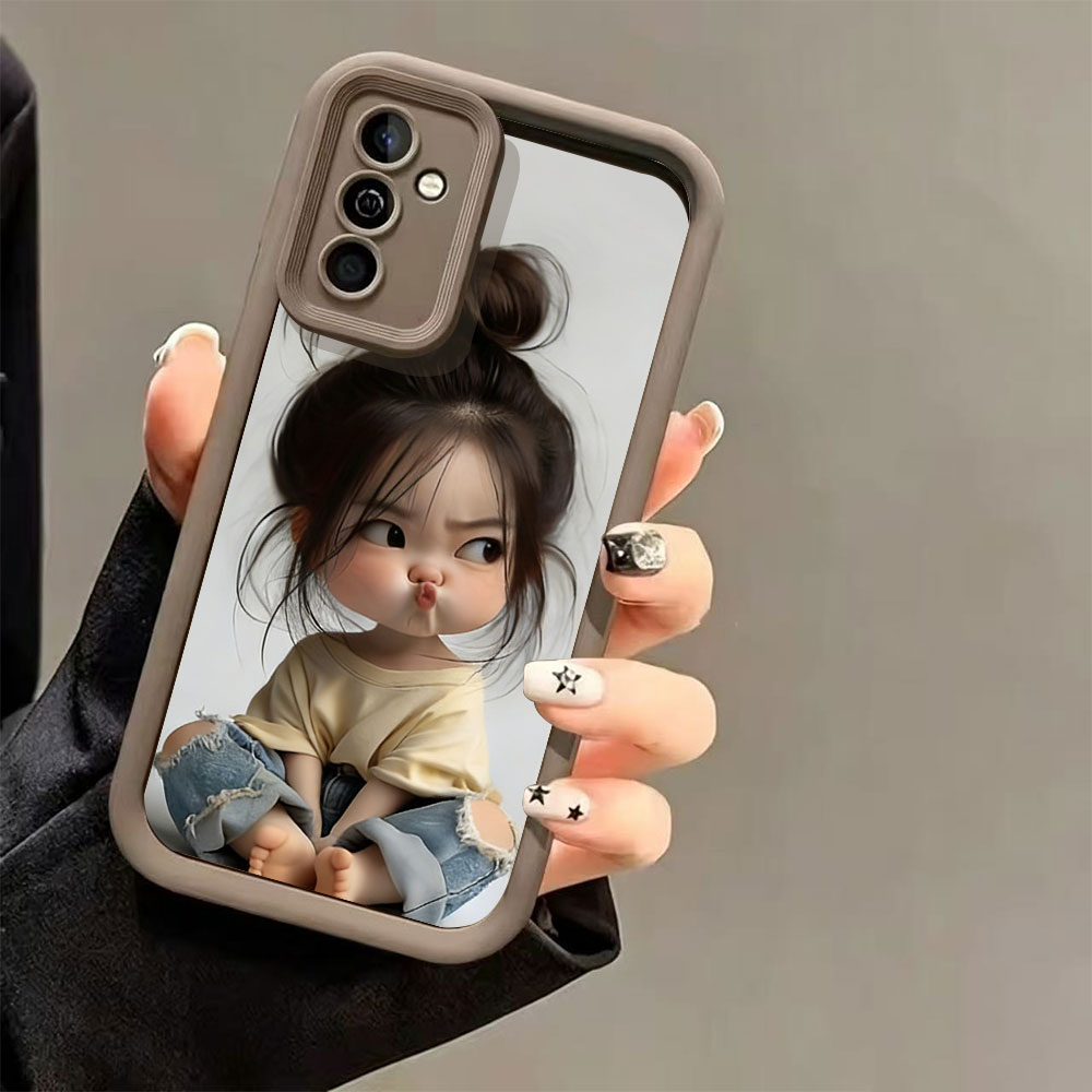 Meatball Head Girl Silicone Sh - Phone Cases For Girls recensione e prezzo