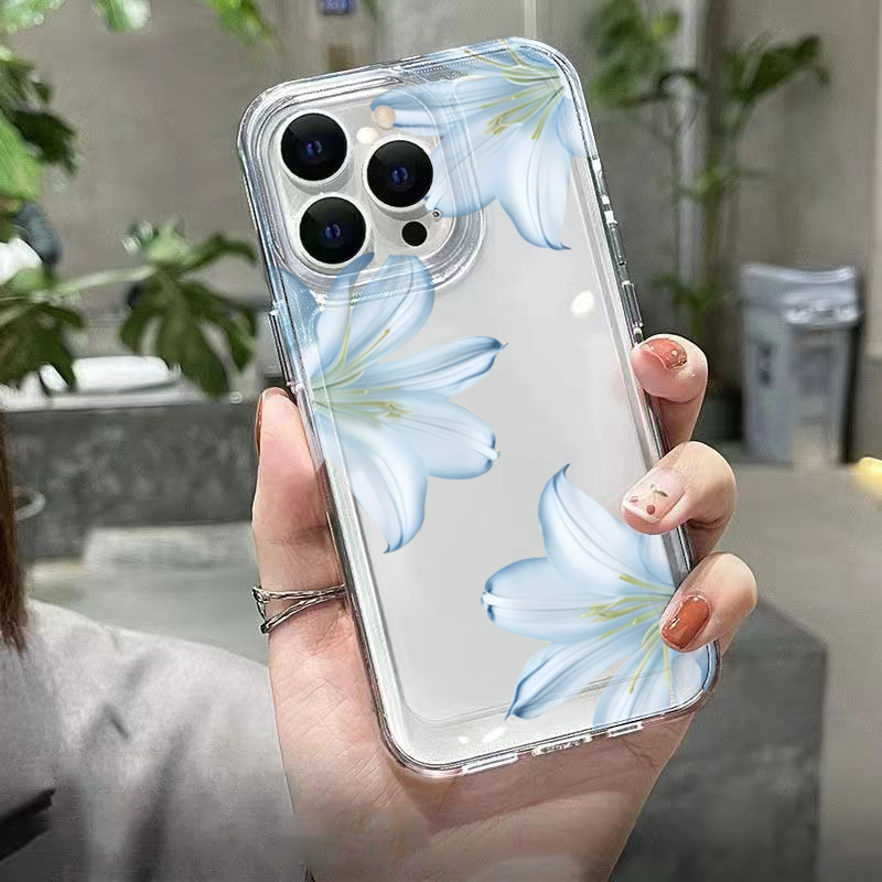 Fashion Exquisite White Lily F - Phone Cases Transparent recensione e prezzo