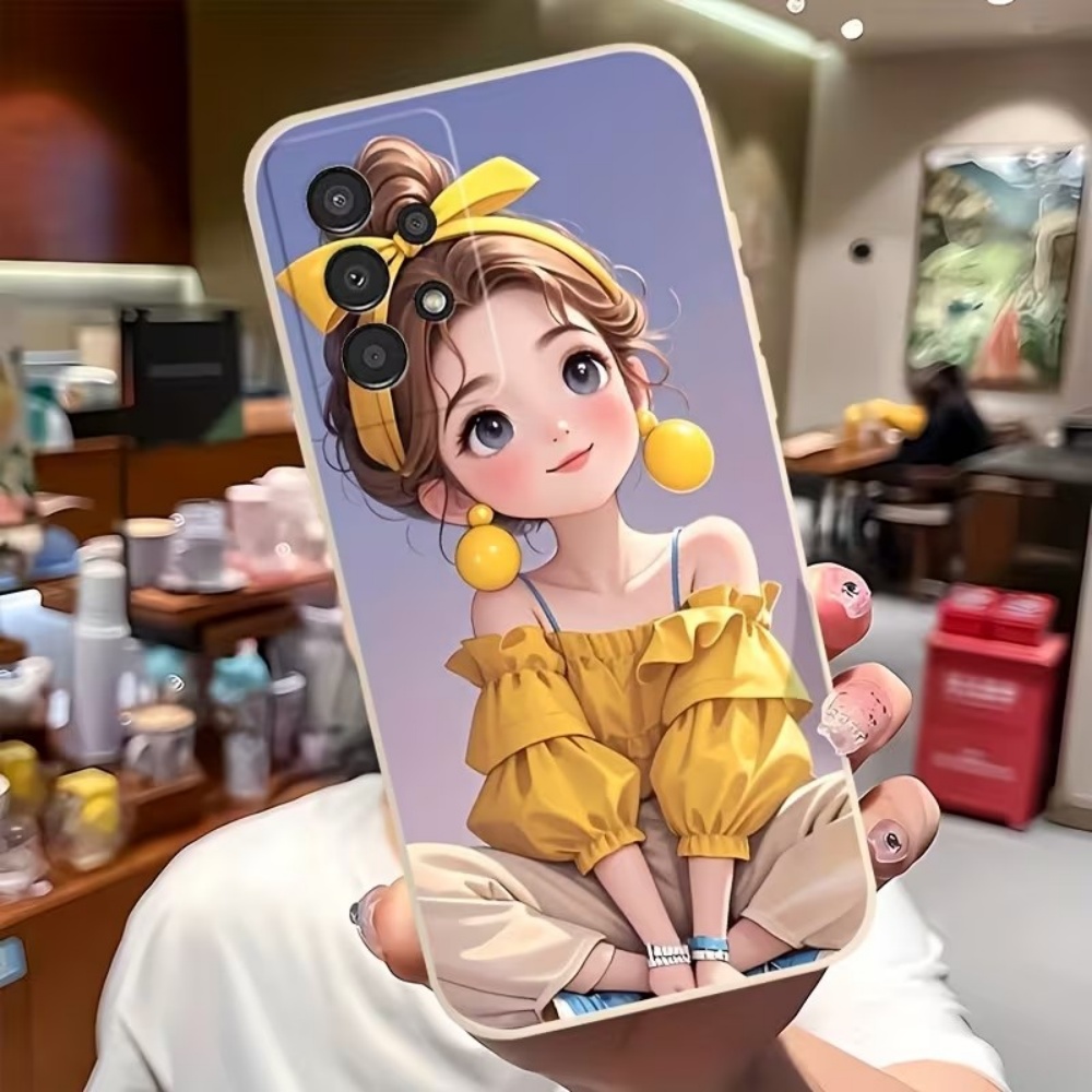 Cute Cartoon Girl Pattern Desi - Phone Cases For Girls recensione e prezzo