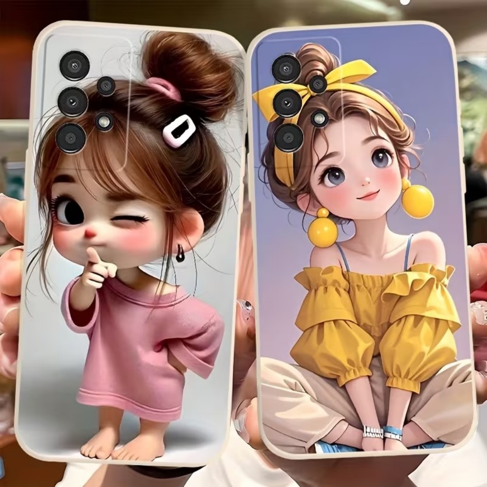 Cute Cartoon Girl Pattern Desi - Phone Cases For Girls recensione e prezzo