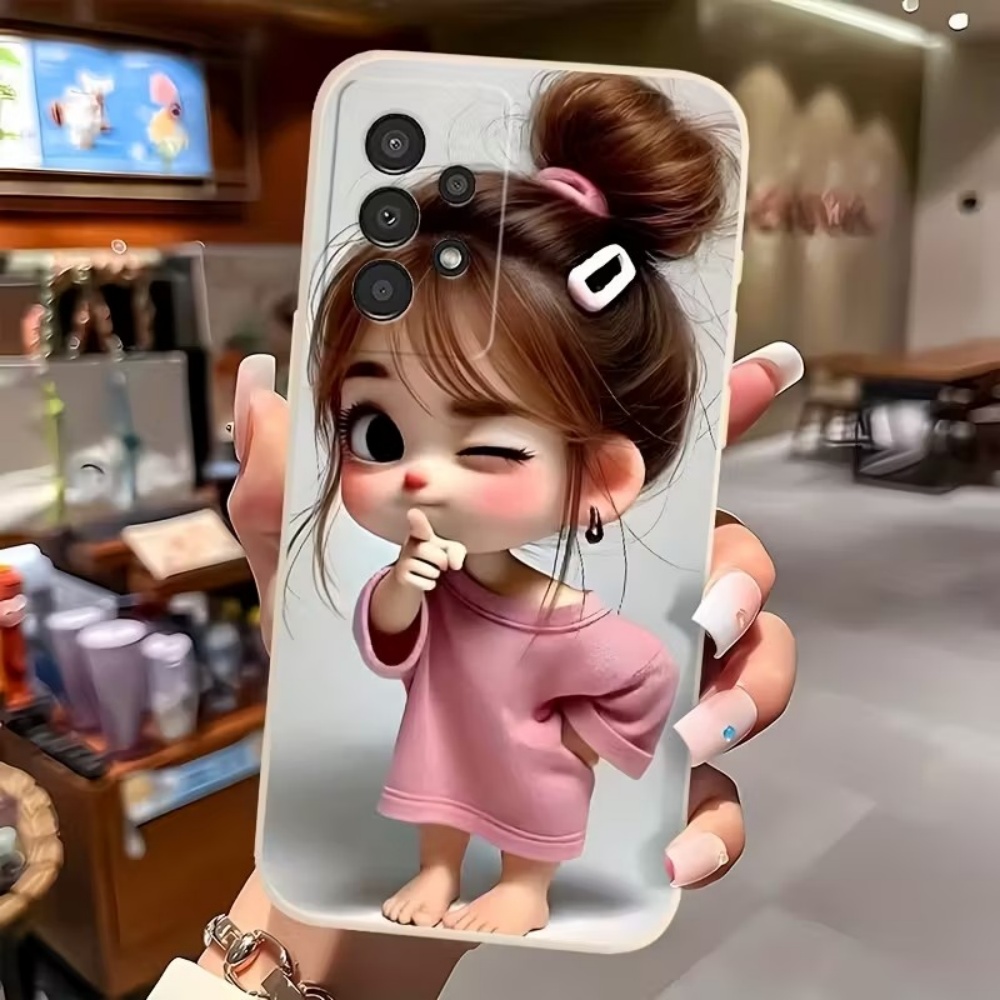 Cute Cartoon Girl Pattern Desi - Phone Cases For Girls recensione e prezzo