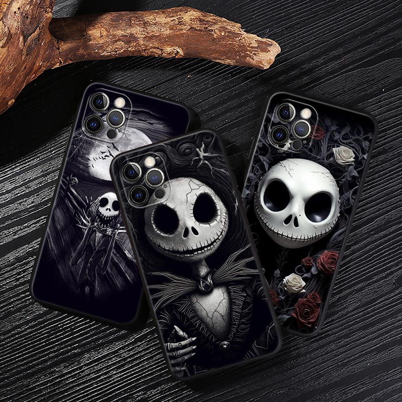 Jack Skellington Black Art Dis - Phone Cases Store recensione e prezzo