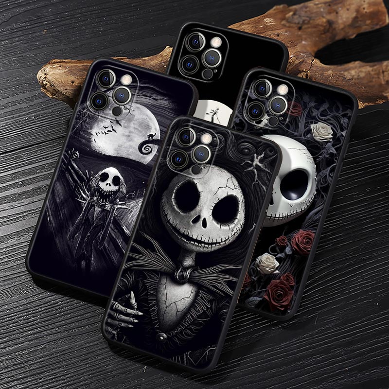 Jack Skellington Black Art Dis - Phone Cases Store recensione e prezzo