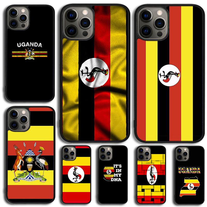 Uganda Flag Coat Of Arms Phone - Phone Cases Uganda recensione e prezzo