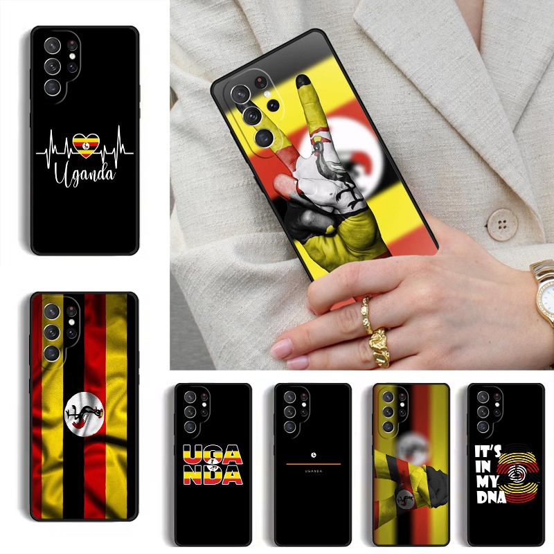 Uganda Flag Phone Case for Sam - Phone Cases Uganda recensione e prezzo