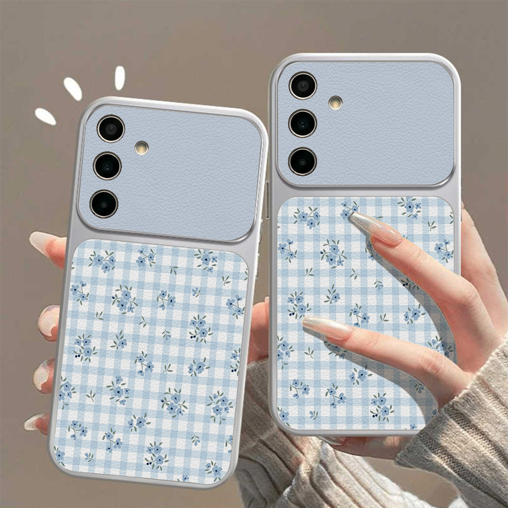 Blue Folwer Phone Case For Sam - Phone Cases Galaxy S24 recensione e prezzo