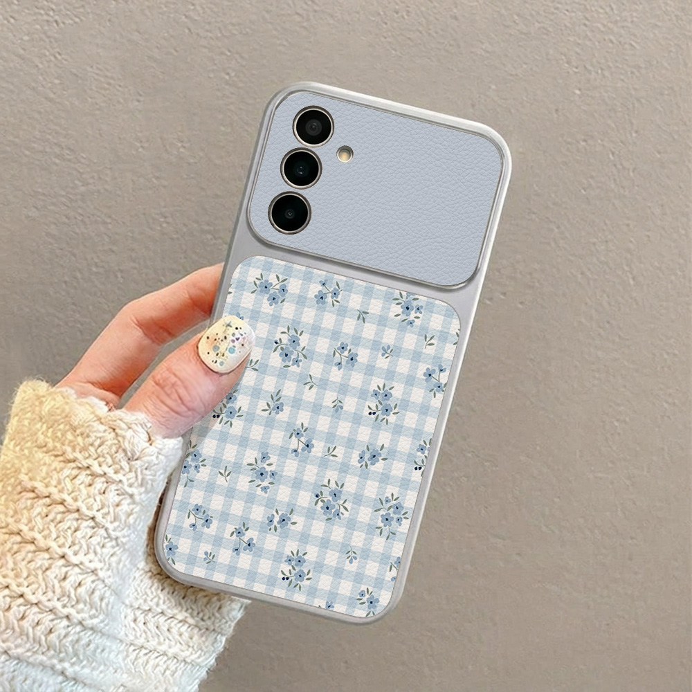 Blue Folwer Phone Case For Sam - Phone Cases Galaxy S24 recensione e prezzo