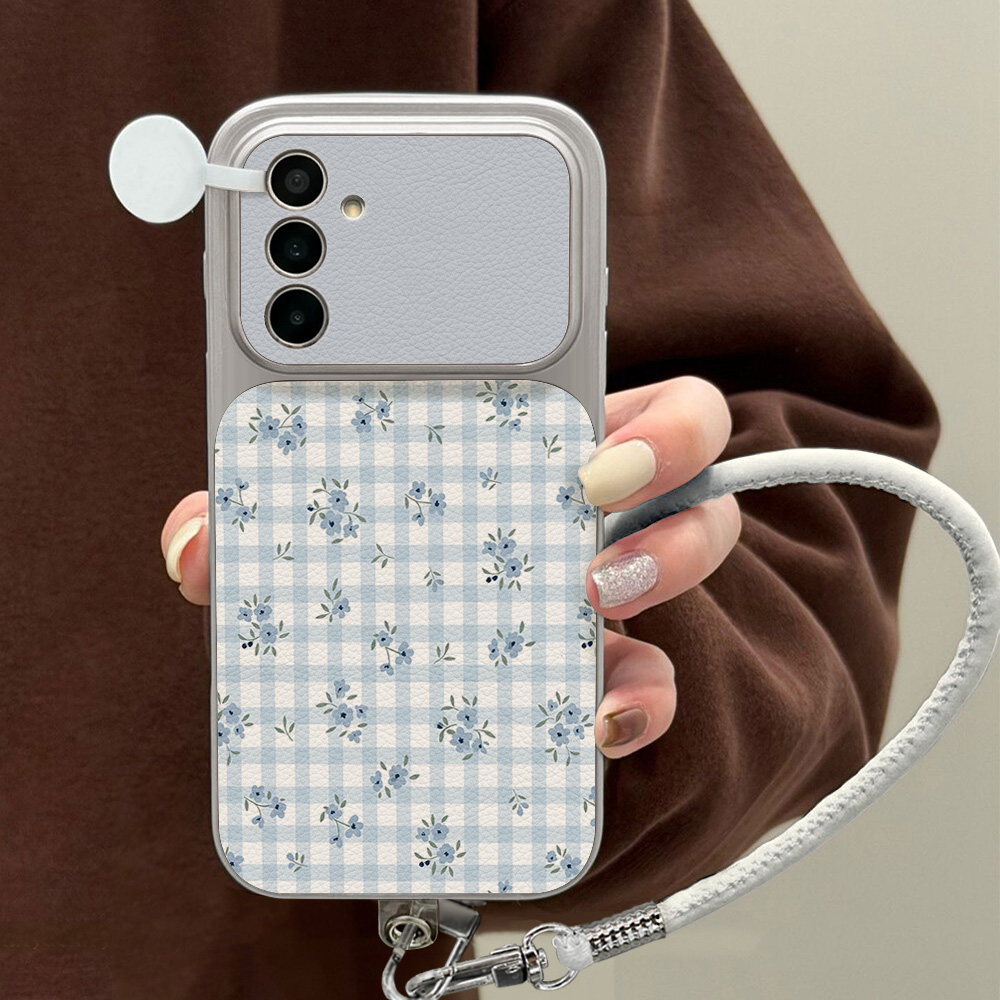Blue Folwer Phone Case For Sam - Phone Cases Galaxy S24 recensione e prezzo