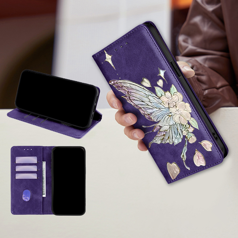 Painted Magnetic Flip Leather  - Phone Cases For Samsung S22 recensione e prezzo
