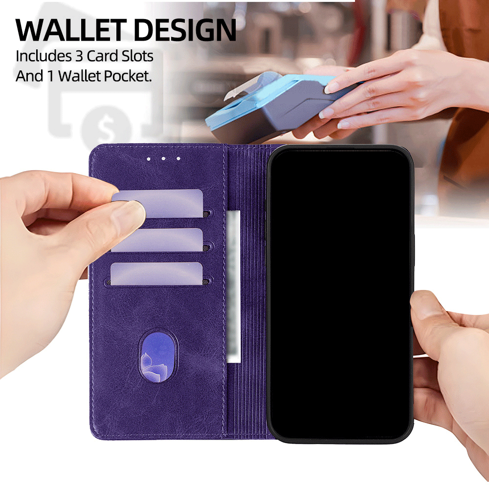 Painted Magnetic Flip Leather  - Phone Cases For Samsung S22 recensione e prezzo
