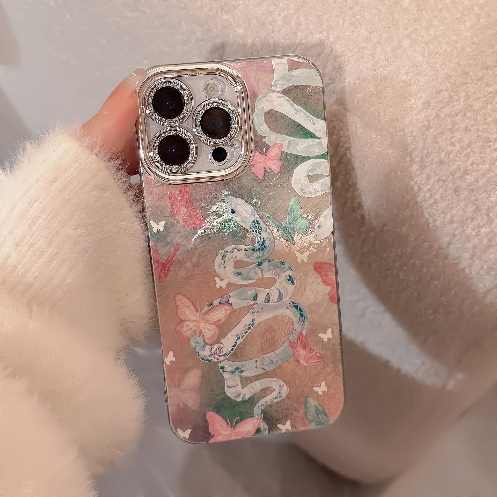 Luxury Snake Butterfly Iridesc - Phone Cases Ysl recensione e prezzo