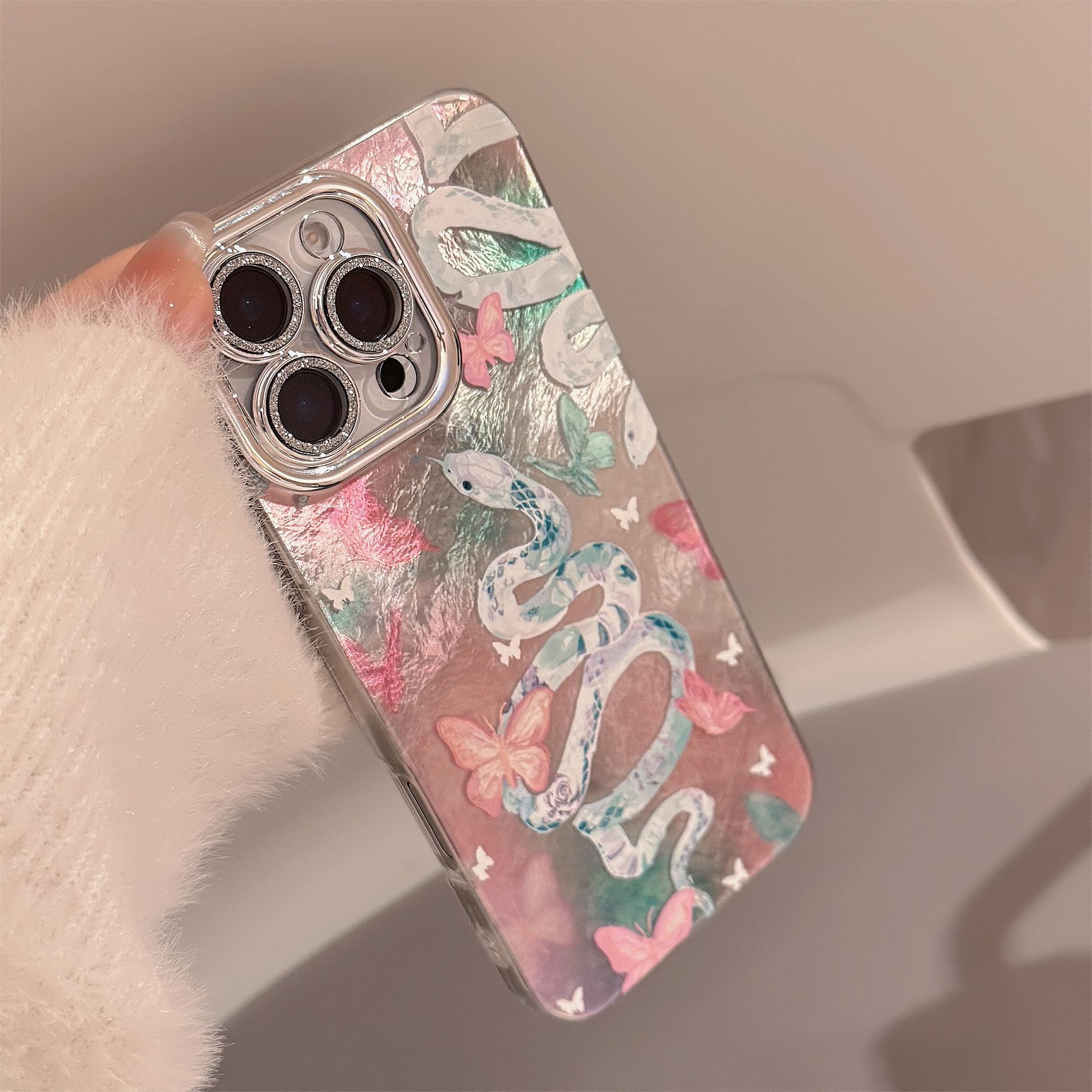 Luxury Snake Butterfly Iridesc - Phone Cases Ysl recensione e prezzo