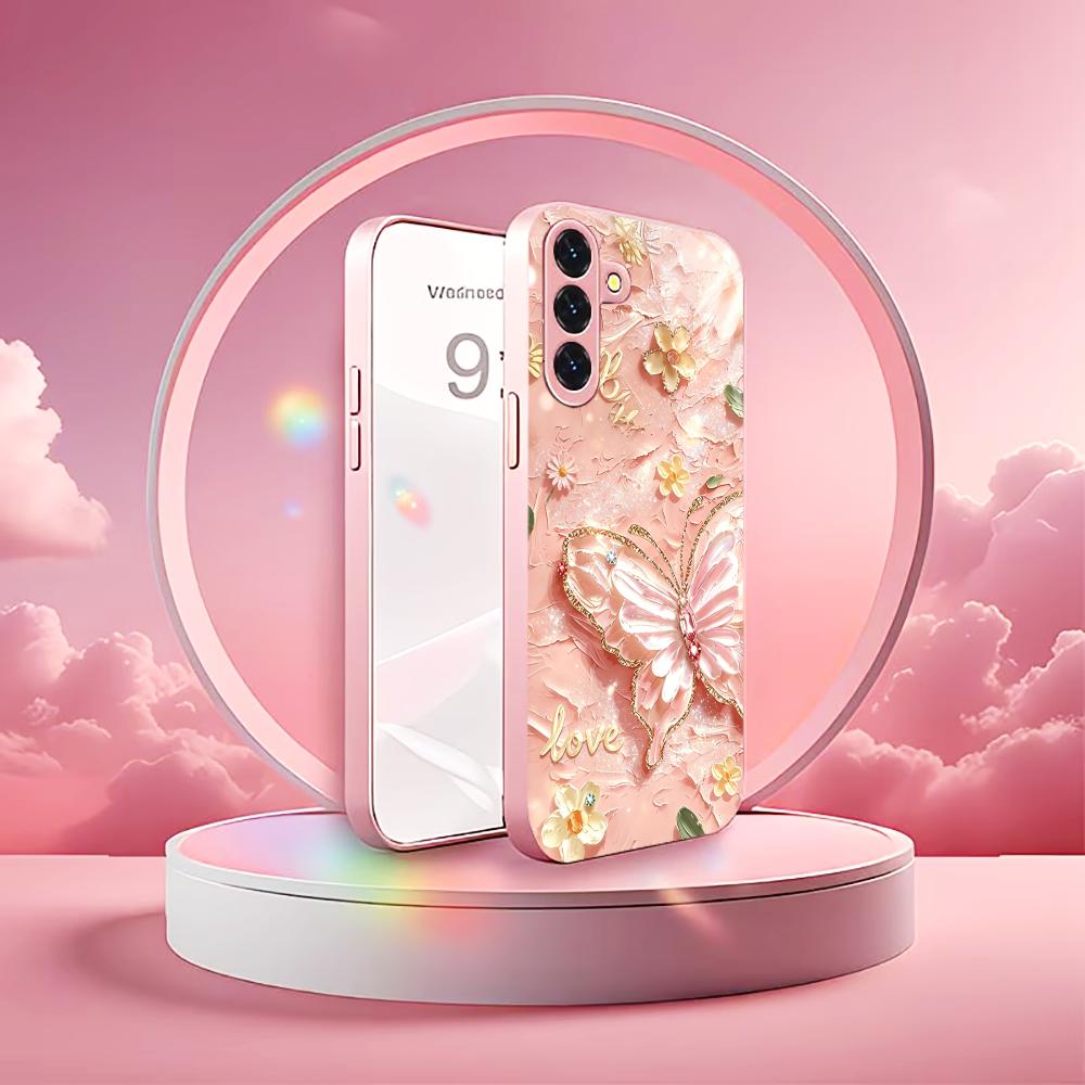 Pink Glitter Butterfly Fashion - Phone Cases Quad Lock recensione e prezzo